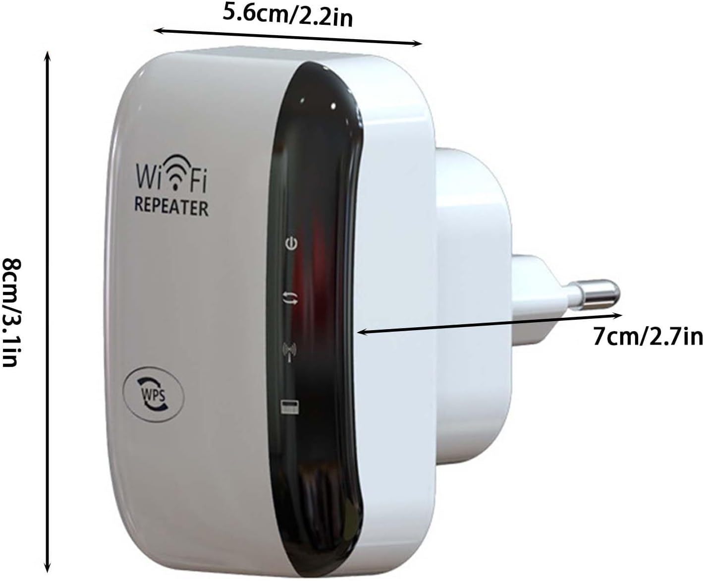 Wireless-N 300Mbps WiFi Range Extender & Signal Booster – Model WR02