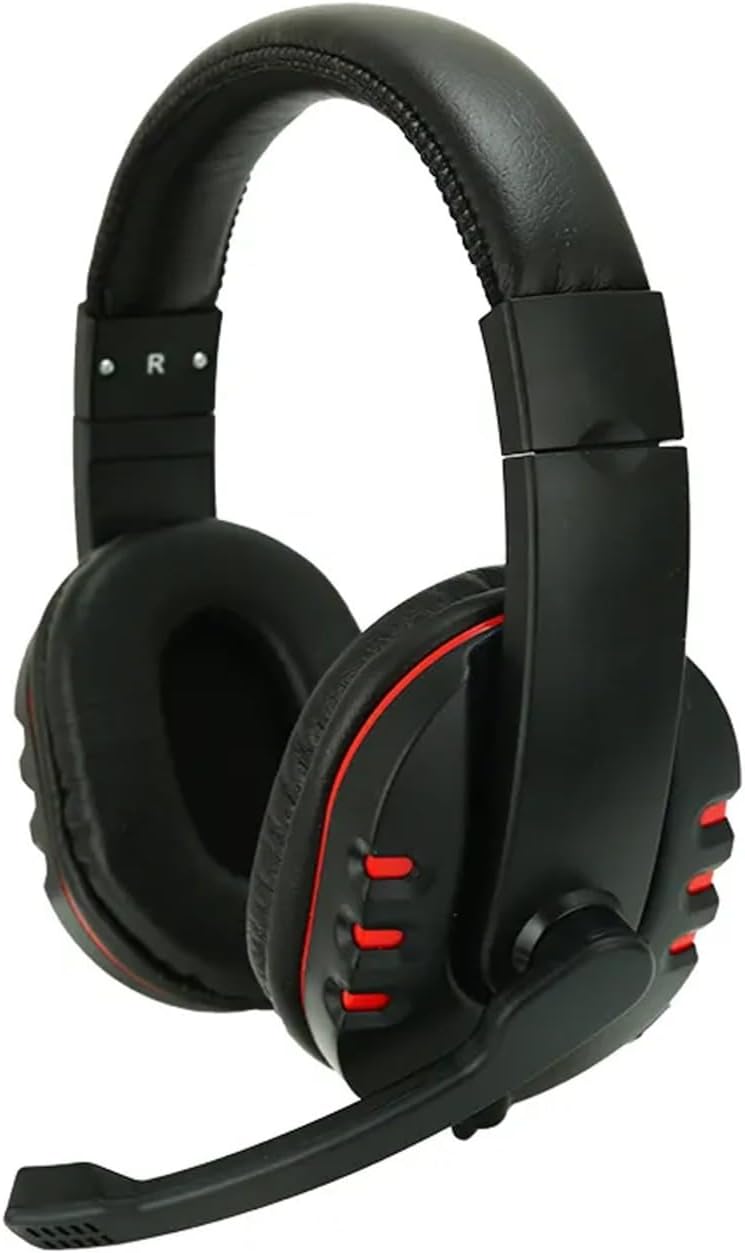 Stereo Video Gaming Headset, Compatible With Xbox One Ps4 Nintendo Switch, Pc Mic & Headphones, Headset Game Earphones With Microphone Volume Control, Comfortable Wired Headset