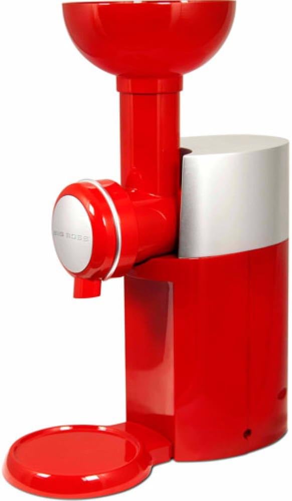 Big Boss 9249 Swirlio Frozen Fruit Dessert Maker, Red/Silver