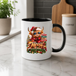 Christmas Mug "Merry Christmas Good Vibes Cozy Christmas" Merry Christmas 325ml Ceramic Coffee Mug – Cute Highland Cow Santa Mug with Good Vibes Cozy Christmas Signs & Presents | Festive Holiday Gift | Fast Dispatch by UK Seller (M3336)