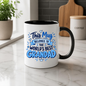 Grandad Mug "This Mug Belongs To The World's Best Grandad" Funny Grandfather Coffee Cup 350ml, Ceramic Novelty Gift for Grandpa Granddad Pops, Birthday Christmas Father's Day Gift from Grandchildren, Secret Santa | Fast Dispatch by UK Seller (M1057)