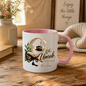 Personalised Umrah Mubarak Mug 325ml Ceramic Coffee Tea Cup – Custom Name, Holy Kaaba, Open Quran & Tasbih Prayer Beads Islamic Pilgrimage Gift for Family, Friends, Hajj Celebration – Fast Dispatch by UK Seller (M3489)