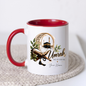 Personalised Umrah Mubarak Mug 325ml Ceramic Coffee Tea Cup – Custom Name, Holy Kaaba, Open Quran & Tasbih Prayer Beads Islamic Pilgrimage Gift for Family, Friends, Hajj Celebration – Fast Dispatch by UK Seller (M3489)