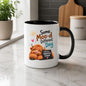 Humorous Mug "Same Moo-d Different Day" Highland Cow 325ml Ceramic Coffee Mug Funny Sassy Tea Cup with Still Fabulous Sign, Sun & Hearts Gift | Available in Multicolours | Fast Dispatch by UK Seller (M1287)