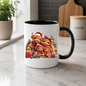 Christmas Highland Cow Family Mug Christmas Highland Cow Family 325ml Ceramic Coffee Mug – Festive Scottish Cows in Santa Hats, Bows & Scarves with Presents | Holiday Gift | Fast Dispatch by UK Seller (M3375)