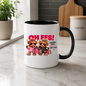 Shopping Highland Cows Mug "OH FFS! Shopping Fixes (Almost) Everything!" Oh Ffs! Shopping Fixes (Almost) Everything! 325ml Coffee Mug –Cute Highland Cows with Shopping Bags, Coffee Cups & Sunglasses | Funny Bestie Gift | Fast Dispatch by UK Seller (M3367)