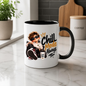 Chill Mug "Chill Mode Always" 325ml Ceramic Coffee Tea Cup – Cool Boy Graphic, Sunglasses, Hoodie & Good Vibes Slogan Novelty Gift for Bestie, Teens, Birthday – Fast Dispatch by UK Seller (M3497)