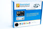 Parking Sensor with Side Guard, Dark Grey with Sounds, Car LCD Rear View Monitor, Parking Sensor, Indicator and Camera
