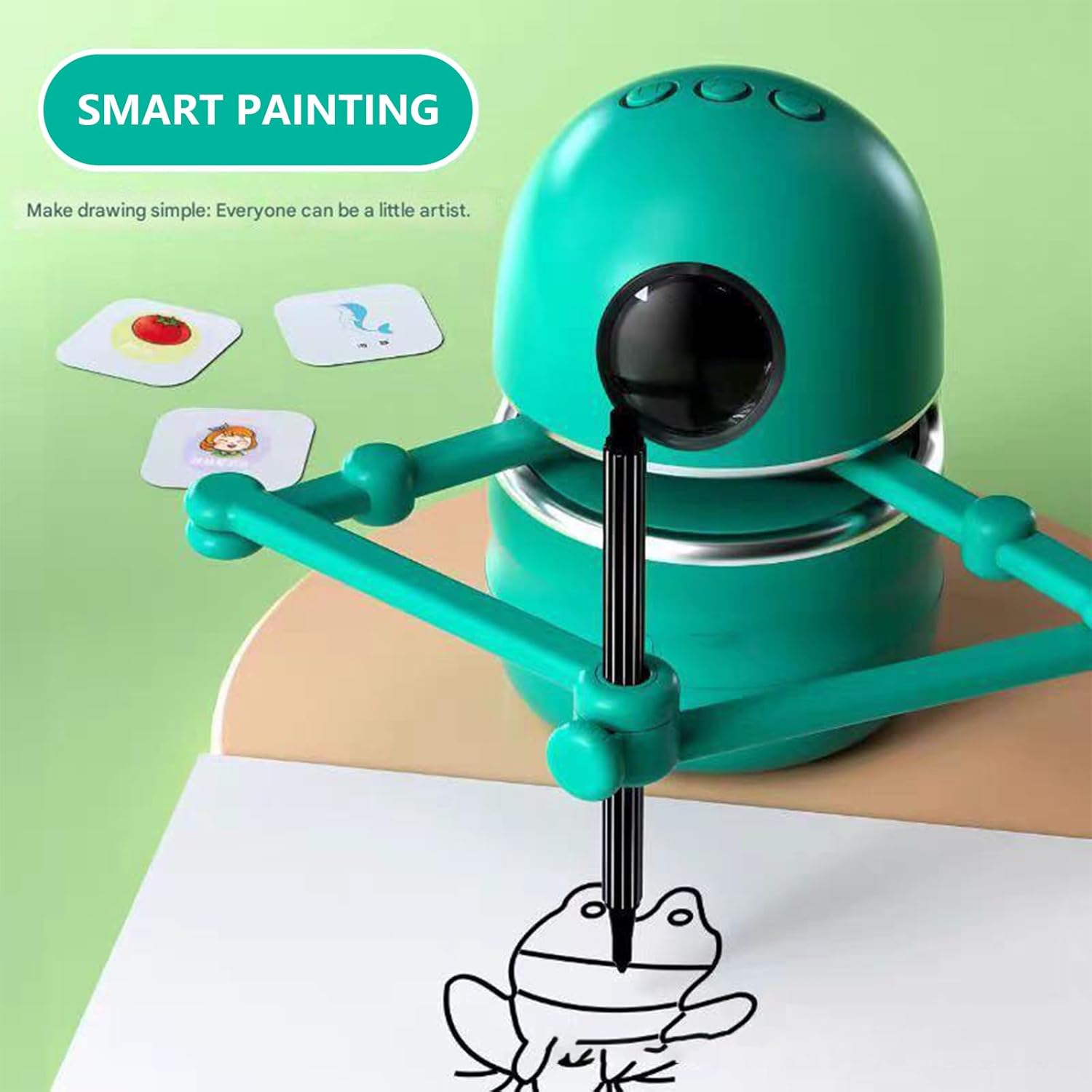 Drawing Robot, Robot, Friendly Learning Robots Develops Artistic Abilities with Guided Techniques for Early Education Automatic Robots