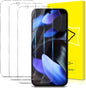 3 PACK Screen Protector for Google Pixel 9 /Pixel 9 Pro Tempered Glass [HD Full Coverage] [Easy Installation] [Round Edge] [Scratch Resistant] [9H Hardness]