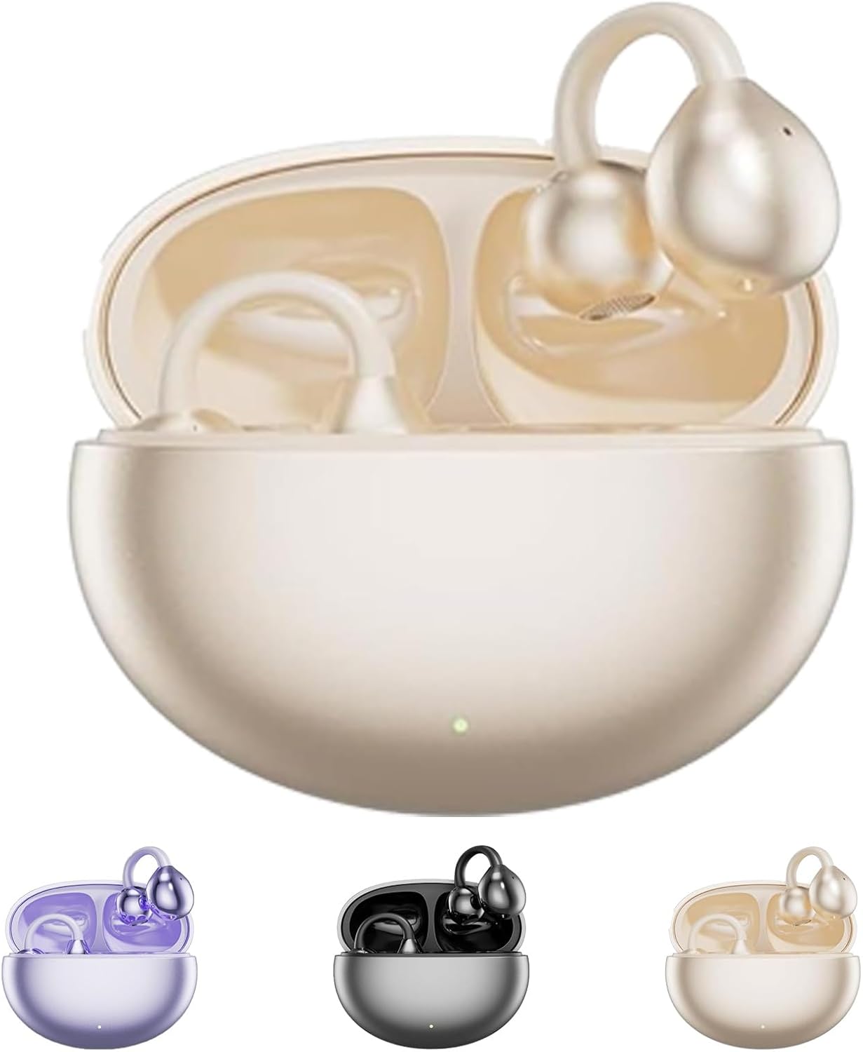 Ven-Dens OWS Open-Ear Wireless Earbuds with Ergonomic Earhooks – Model VD-BT055