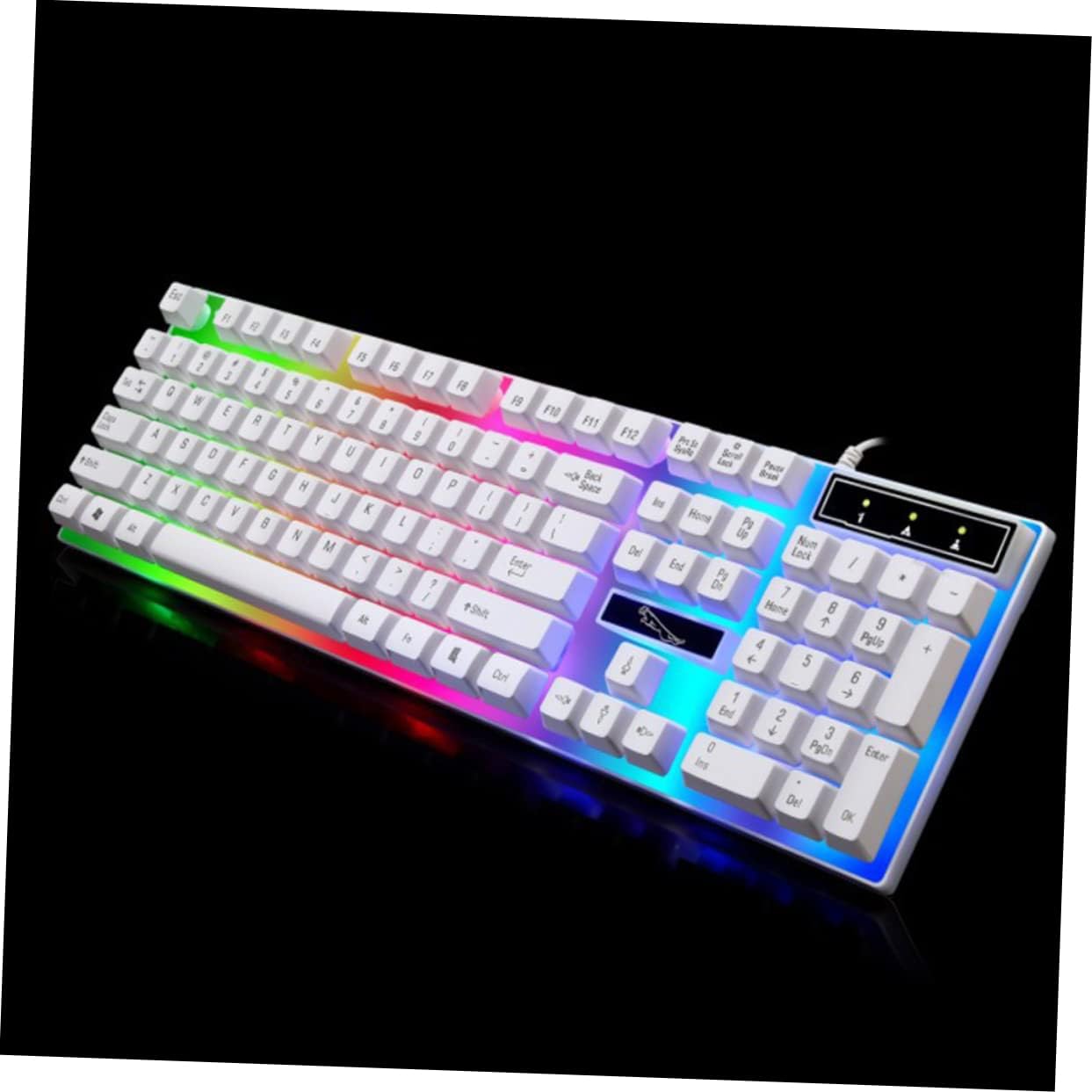 Backlit Usb Keyboard for Computer Use Wired Design Backlight As Computer Usb Keyboard Accessory