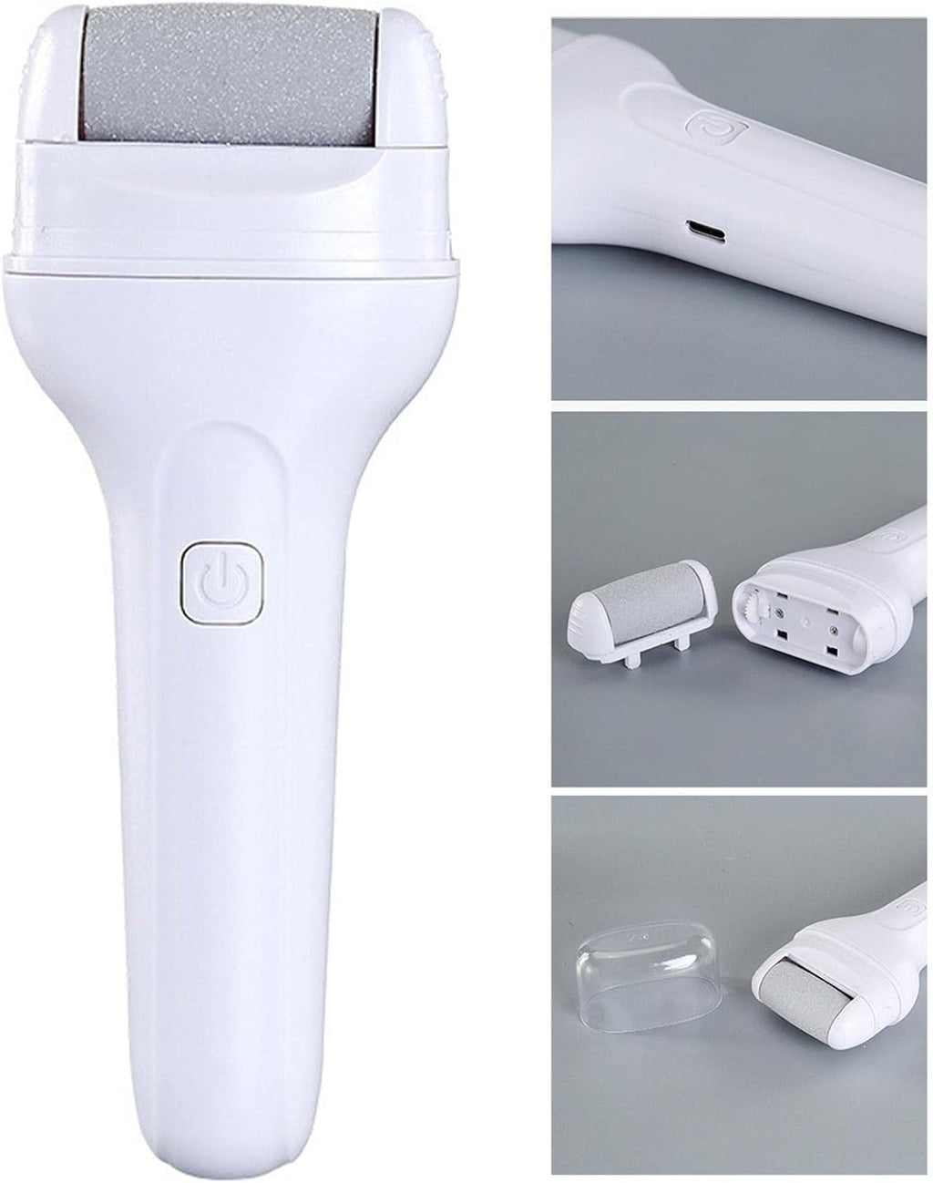 Electric Callus Remover for feet, Rechargeable Waterproof Foot File, Dead Skin Foot Care Callus Remover - Rechargeable Waterproof Foot File