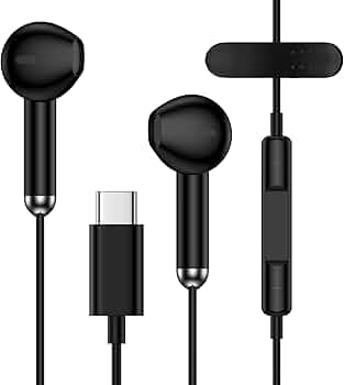 Woox Wired Type-C Stereo Earbuds with In-Line Microphone – Model MX0129