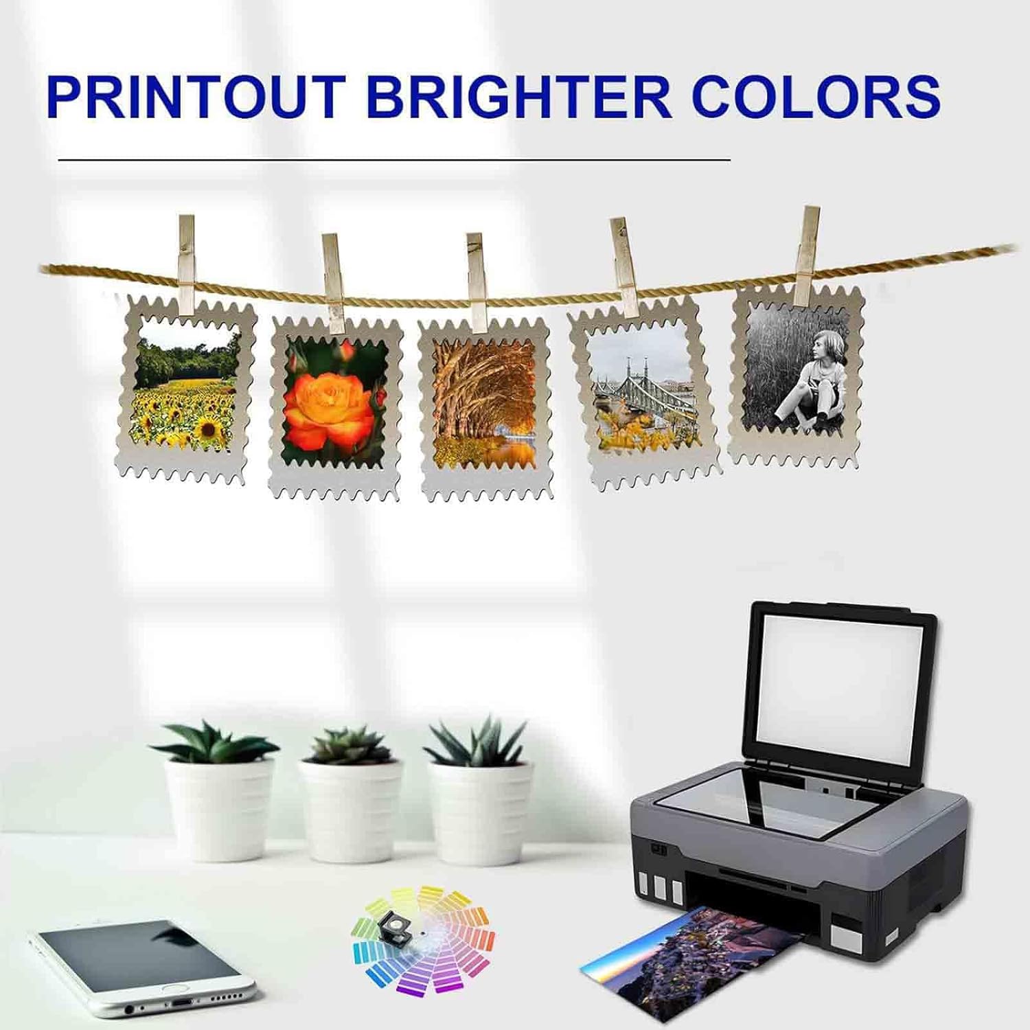High Capacity 207A Toner Cartridge Set, Toner Replacement for HP COLOR LASER-JET PRO Printer, Can Add Ink,Black