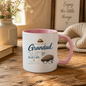 Family Mug "TO OUR AMAZING Grandad NOT ALL HEROES WEAR CAPES SOME WEAR FLAT CAPS" Sweet Grandpa 325ml Ceramic Coffee Mug Heartwarming Grandad Tea Cup with Flat Cap & Glasses Graphic Gift | Available in Multicolours | Fast Dispatch by UK Seller (M3017)