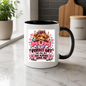 Funny Highland Cow Mug "Mum I Tried To Find The Perfect Gift" Mum I Tried To Find The Perfect Gift For You 325ml Ceramic Coffee Mug –Cute Highland Cow with Leopard Bandana & Floral Ribbon | Mother's Day & Birthday Gift | Fast Dispatch by UK Seller (M3447)