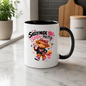 Funny Highland Cow Mug "Sassy Mode On Sippin' Pretty" Sassy Mode On Sippin' Pretty 325ml Ceramic Coffee Mug – Cute Highland Cow in Pink Leopard Bow & Sneakers | Funny Sassy Slogan Gift | Fast Dispatch by UK Seller (M3478)