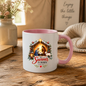 Religious Christmas Mug "A Saviour Is Born" Nativity Scene A Saviour Is Born 325ml Ceramic Coffee Mug – Christian Nativity Scene Scripture Mug with Luke 2:11, Manger, Lantern & Lamb | Religious Christmas Gift | Fast Dispatch by UK Seller (M3357)