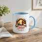 Religious Christmas Mug "A Saviour Is Born" Nativity Scene A Saviour Is Born 325ml Ceramic Coffee Mug – Christian Nativity Scene Scripture Mug with Luke 2:11, Manger, Lantern & Lamb | Religious Christmas Gift | Fast Dispatch by UK Seller (M3357)