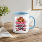 Funny Highland Cow Mug "Mum I Tried To Find The Perfect Gift" Mum I Tried To Find The Perfect Gift For You 325ml Ceramic Coffee Mug –Cute Highland Cow with Leopard Bandana & Floral Ribbon | Mother's Day & Birthday Gift | Fast Dispatch by UK Seller (M3447)