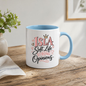 Personalized Name Mug "Isla Soft Life Strong Opinions" Isla Soft Life Strong Opinions 325ml Ceramic Coffee Mug – Custom Name Typography Slogan with Gold Crown & Pink Hearts | Funny Gift | Fast Dispatch by UK Seller (M3422)