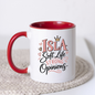 Personalized Name Mug "Isla Soft Life Strong Opinions" Isla Soft Life Strong Opinions 325ml Ceramic Coffee Mug – Custom Name Typography Slogan with Gold Crown & Pink Hearts | Funny Gift | Fast Dispatch by UK Seller (M3422)
