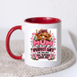 Funny Highland Cow Mug "Mum I Tried To Find The Perfect Gift" Mum I Tried To Find The Perfect Gift For You 325ml Ceramic Coffee Mug –Cute Highland Cow with Leopard Bandana & Floral Ribbon | Mother's Day & Birthday Gift | Fast Dispatch by UK Seller (M3447)
