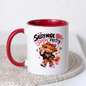 Funny Highland Cow Mug "Sassy Mode On Sippin' Pretty" Sassy Mode On Sippin' Pretty 325ml Ceramic Coffee Mug – Cute Highland Cow in Pink Leopard Bow & Sneakers | Funny Sassy Slogan Gift | Fast Dispatch by UK Seller (M3478)