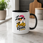 Sarcastic Mug "ZERO F*CKS GIVEN" Cool Duck 325ml Ceramic Coffee Mug Novelty Duck Tea Cup with Sunglasses, Cap & Middle Fingers Graphic Gift | Available in Multicolours | Fast Dispatch by UK Seller (M3084)