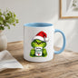 Sarcastic Grinch Face Ceramic Mug – Funny Holiday Grumpy Character (325ml) | Available in Multicolours | Fast Dispatch by UK Seller (M1238)