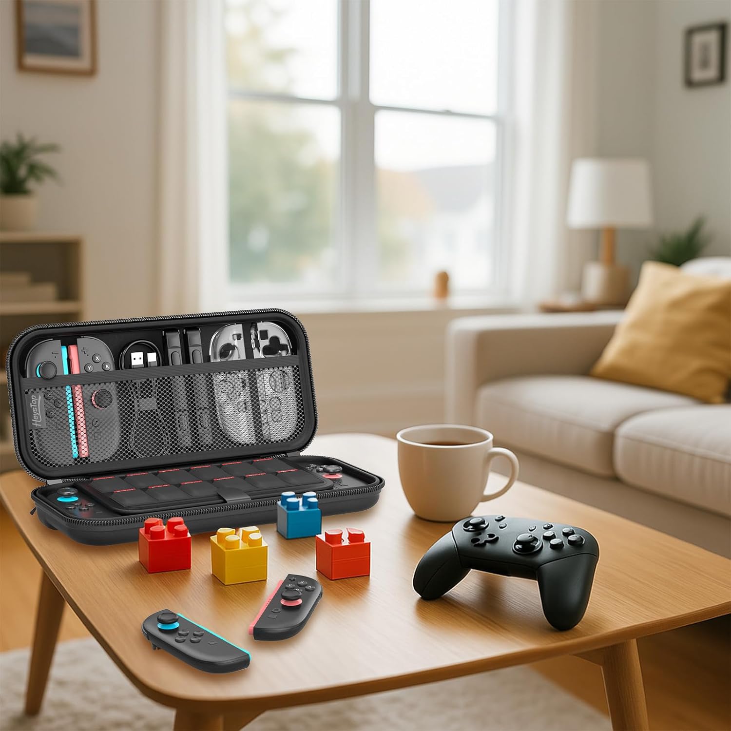 Case for Nintendo Switch 2 Console Accessories 2026 Latest Model Carrying Protective Hard Portable Travel Case Shell Pouch for Nintendo Switch 2 with Soft Interior & Mesh Pocket