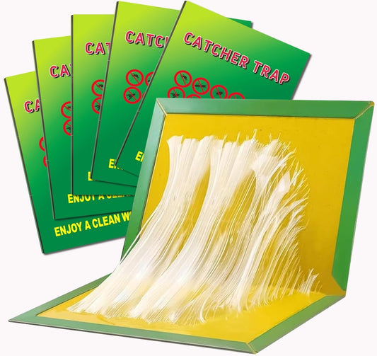 10-Pack Extra Strong Sticky Pest Traps – Indoor & Outdoor