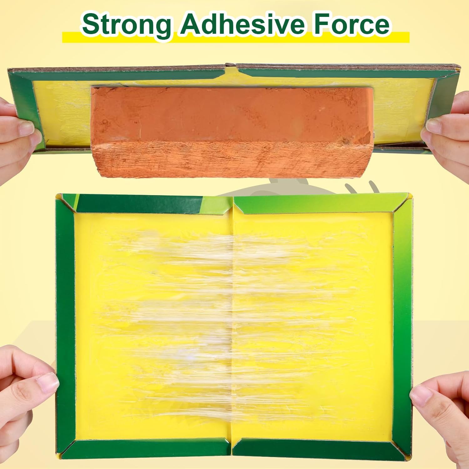 10 Pack Sticky Pest Traps - High-Adhesion Stickypads for Indoor & Outdoor Use, Extra Strong Pest Trap - Effectively Catch Unwanted Intruders for Home, Garage and Garden Control