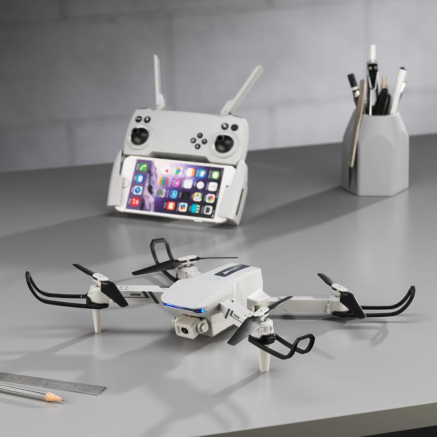 Drone SD FPV Wi-Fi Secure PSTI Foldable Remote Control Quadcopter