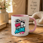 Sarcastic Mug "It's A Beautiful Day To Leave Me Alone" Funny Cat 325ml Ceramic Coffee Mug Sassy Kitten Tea Cup with Sunglasses & Middle Finger Gesture Gift | Available in Multicolours | Fast Dispatch by UK Seller (M1302)