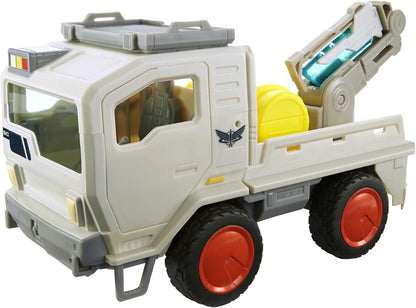 Buzz LightYear Space Base Utility Vehicle (5 Inch), Car with Rolling Wheels, 4 Years and up