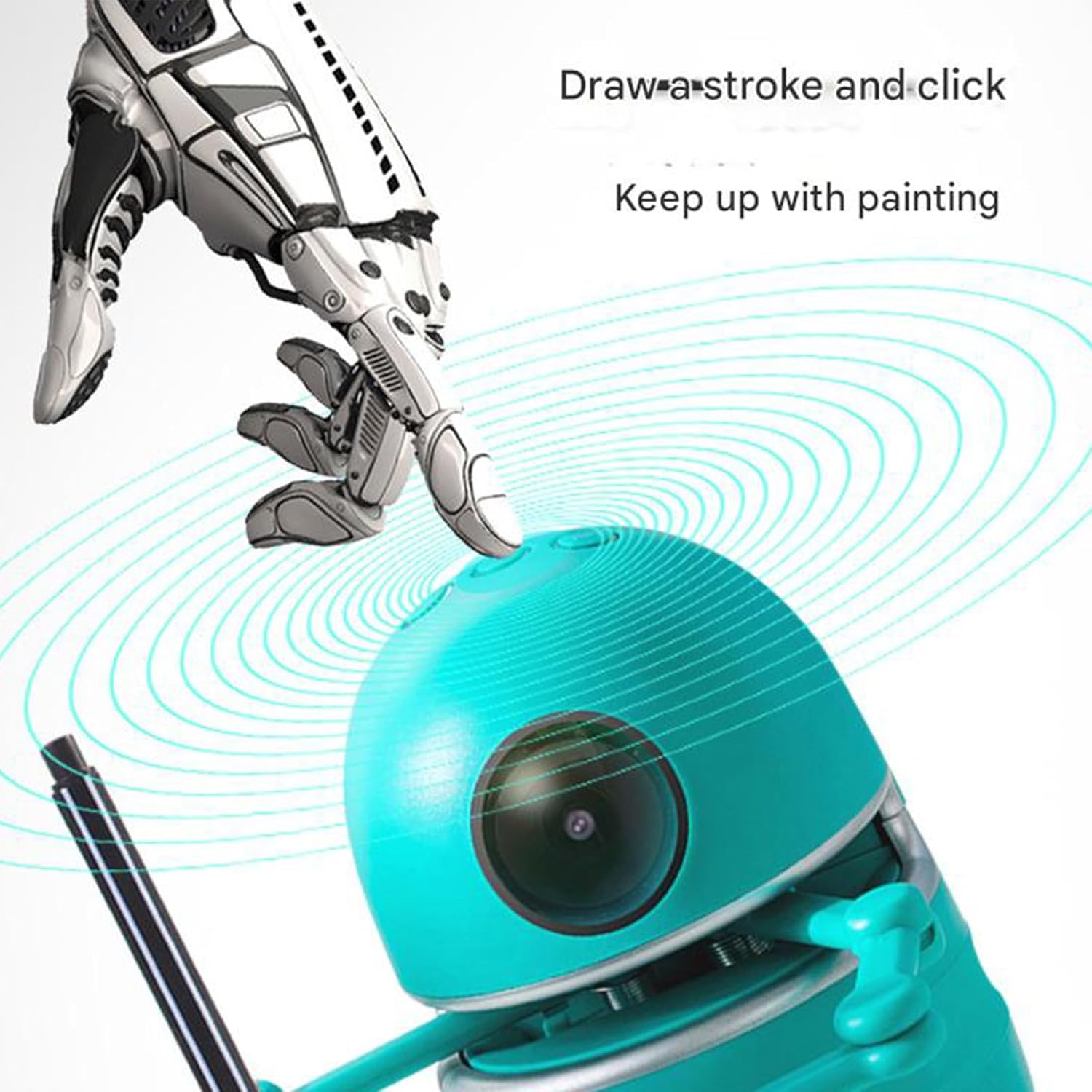 Drawing Robot, Robot, Friendly Learning Robots Develops Artistic Abilities with Guided Techniques for Early Education Automatic Robots