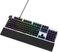 Full Size Function Mechanical PC Gaming Keyboard - Illuminated - Linear RGB Switches - MX Compatible Switches - Hot Swap - Durable Aluminum Top Plate - Mechanical Keyboard