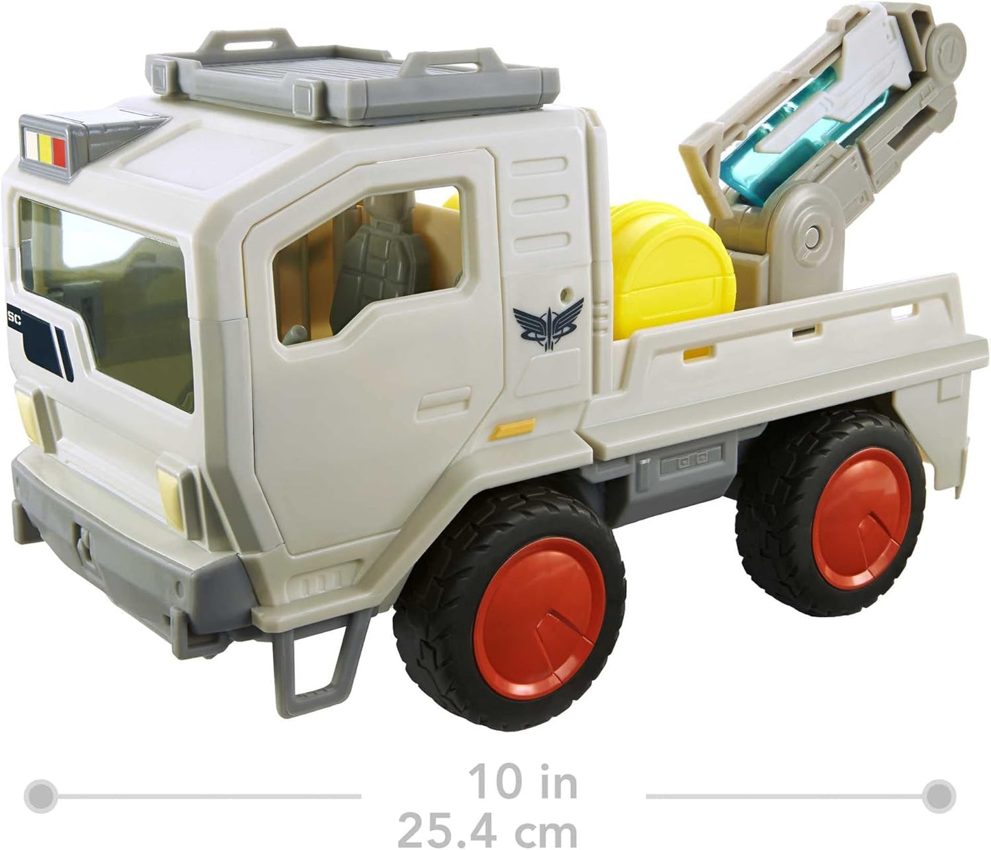 Buzz LightYear Space Base Utility Vehicle (5 Inch), Car with Rolling Wheels, 4 Years and up