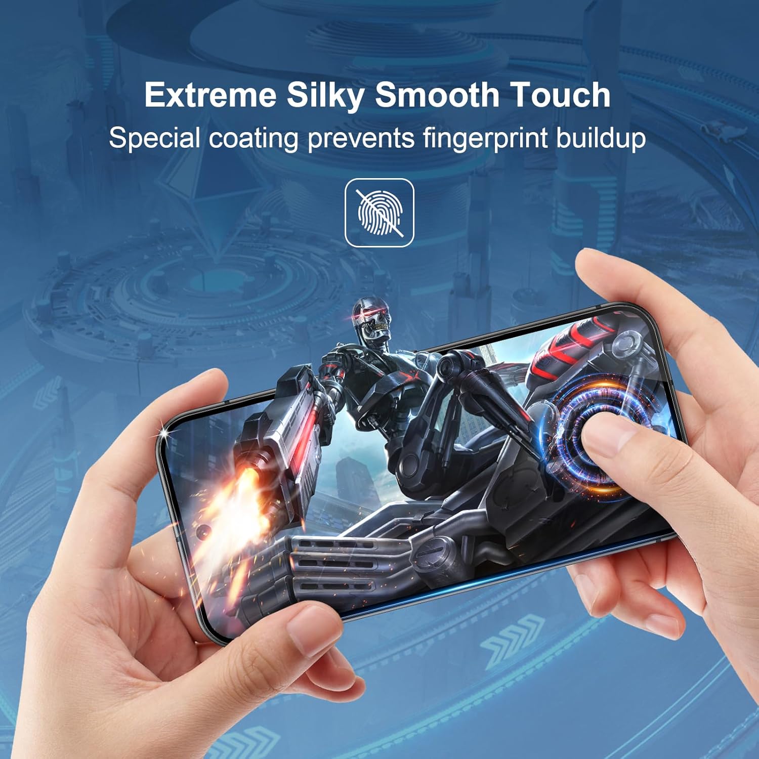 3 PACK Screen Protector for Google Pixel 9 /Pixel 9 Pro Tempered Glass [HD Full Coverage] [Easy Installation] [Round Edge] [Scratch Resistant] [9H Hardness]