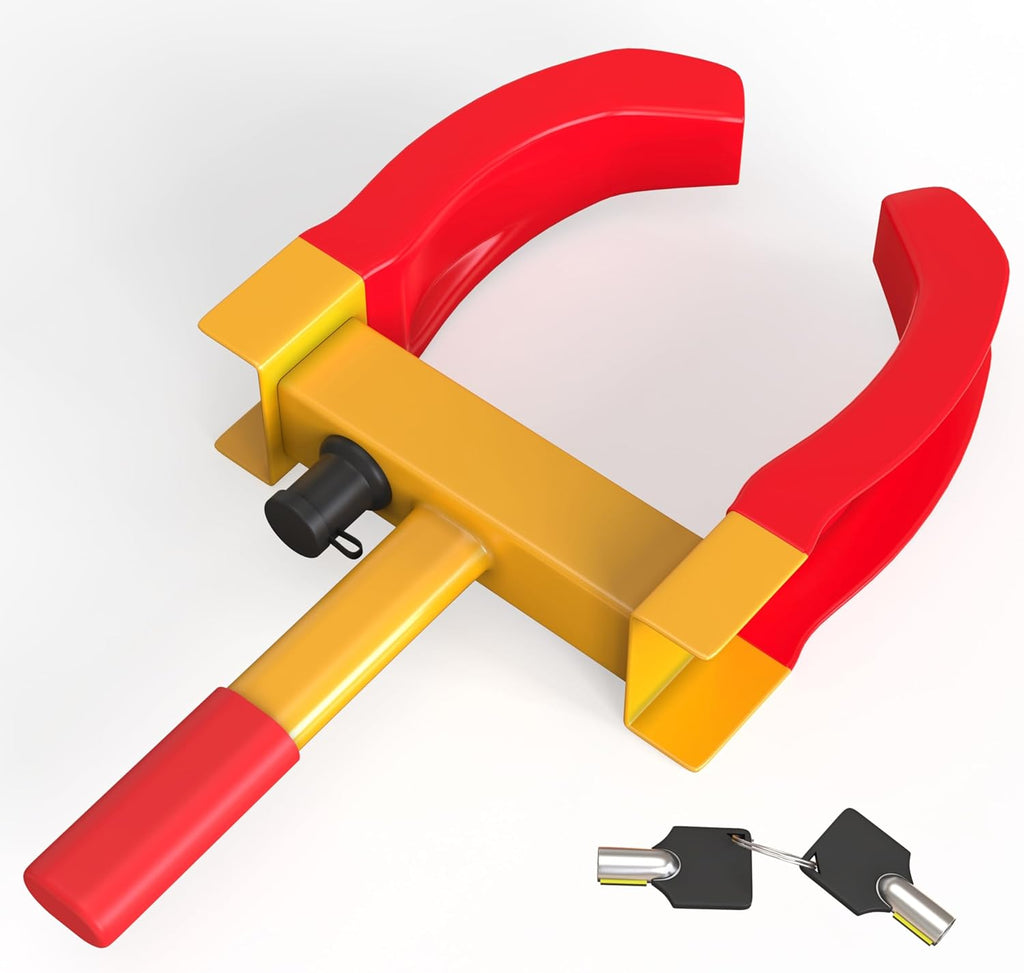 Heavy Duty Wheel Clamp Lock Cars Trailer Caravan Security Anti Theft Car Locking Claw New Pro DIY Van Caravan Motorhome