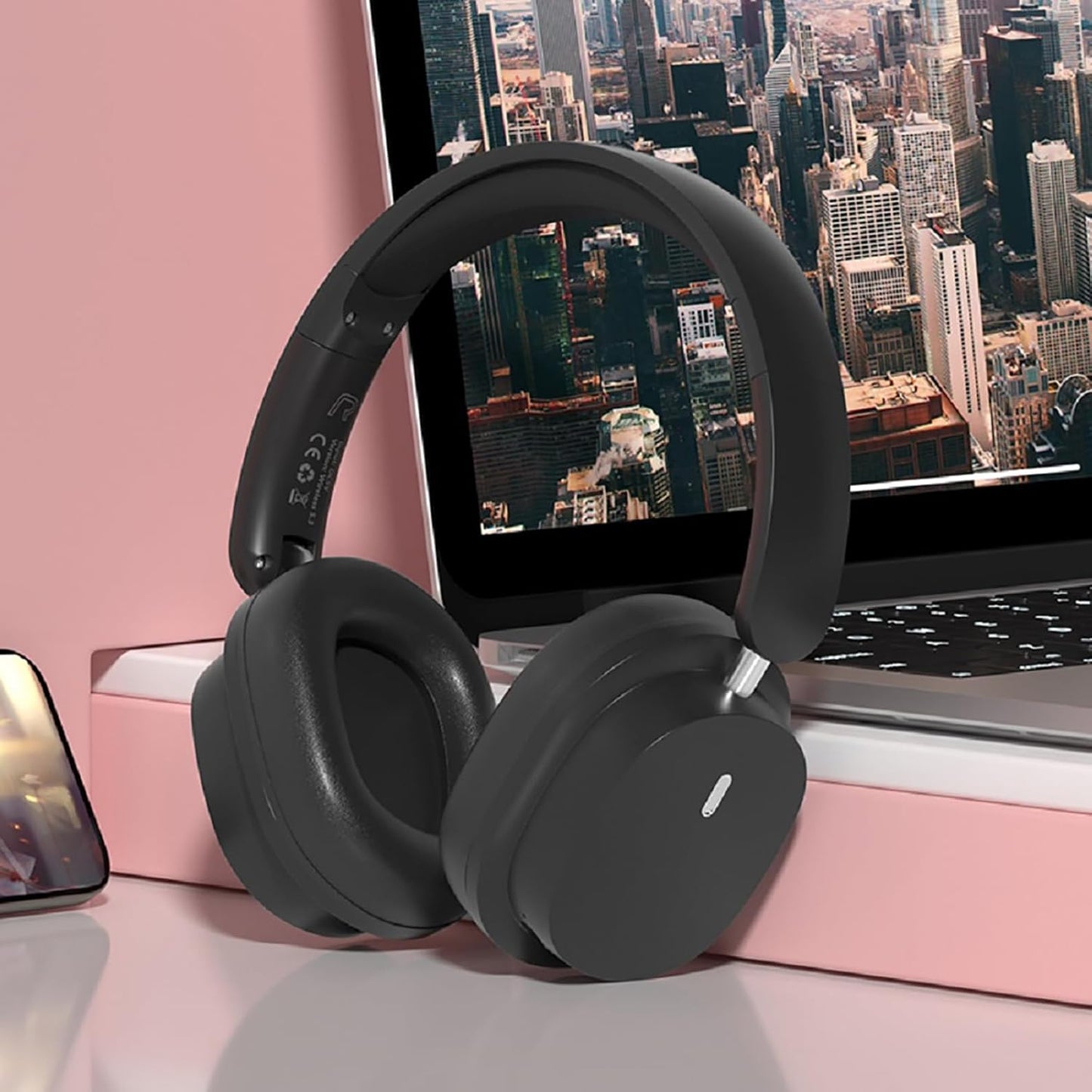 Woox Wireless Bluetooth Over-Ear Headphones with Deep Bass 200mAh Model MX0224