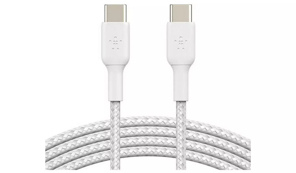 USB-C to USB-C Cable, 2m, White