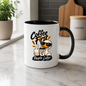 Sarcastic Mug "COFFEE FIRST PEOPLE LATER" Cool Duck 325ml Ceramic Coffee Mug Novelty Duck Tea Cup with Sunglasses, Middle Finger & "F*CK OFF" Cup Graphic Gift | Available in Multicolours | Fast Dispatch by UK Seller (M3090)
