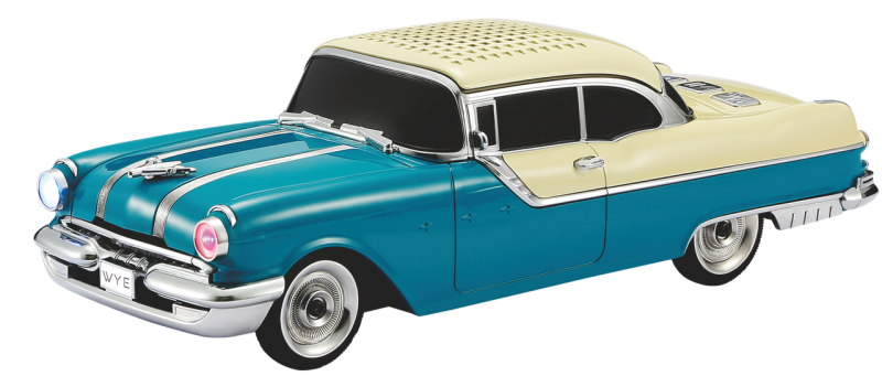 Car Shape Wireless Portable Speaker with Radio