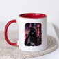 Inspirational Anime Girl Mug "CHASE WHAT Makes You Feel Alive" Cyberpunk Headphones 325ml Ceramic Coffee Mug – Aesthetic Mindful Tea Cup With Japanese Neon Kanji Graphic Gift | Available in Multicolours | Fast Dispatch by UK Seller (M3050)