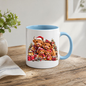 Christmas Highland Cow Family Mug Christmas Highland Cow Family 325ml Ceramic Coffee Mug – Festive Scottish Cows in Santa Hats, Bows & Scarves with Presents | Holiday Gift | Fast Dispatch by UK Seller (M3375)