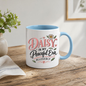Personalized Name Mug "Daisy In My Peaceful Era Allegedly" Daisy In My Peaceful Era Allegedly 325ml Ceramic Coffee Mug – Custom Name Typography Slogan with Daisy Flower & Leaf Flourishes | Funny Gift | Fast Dispatch by UK Seller (M3424)