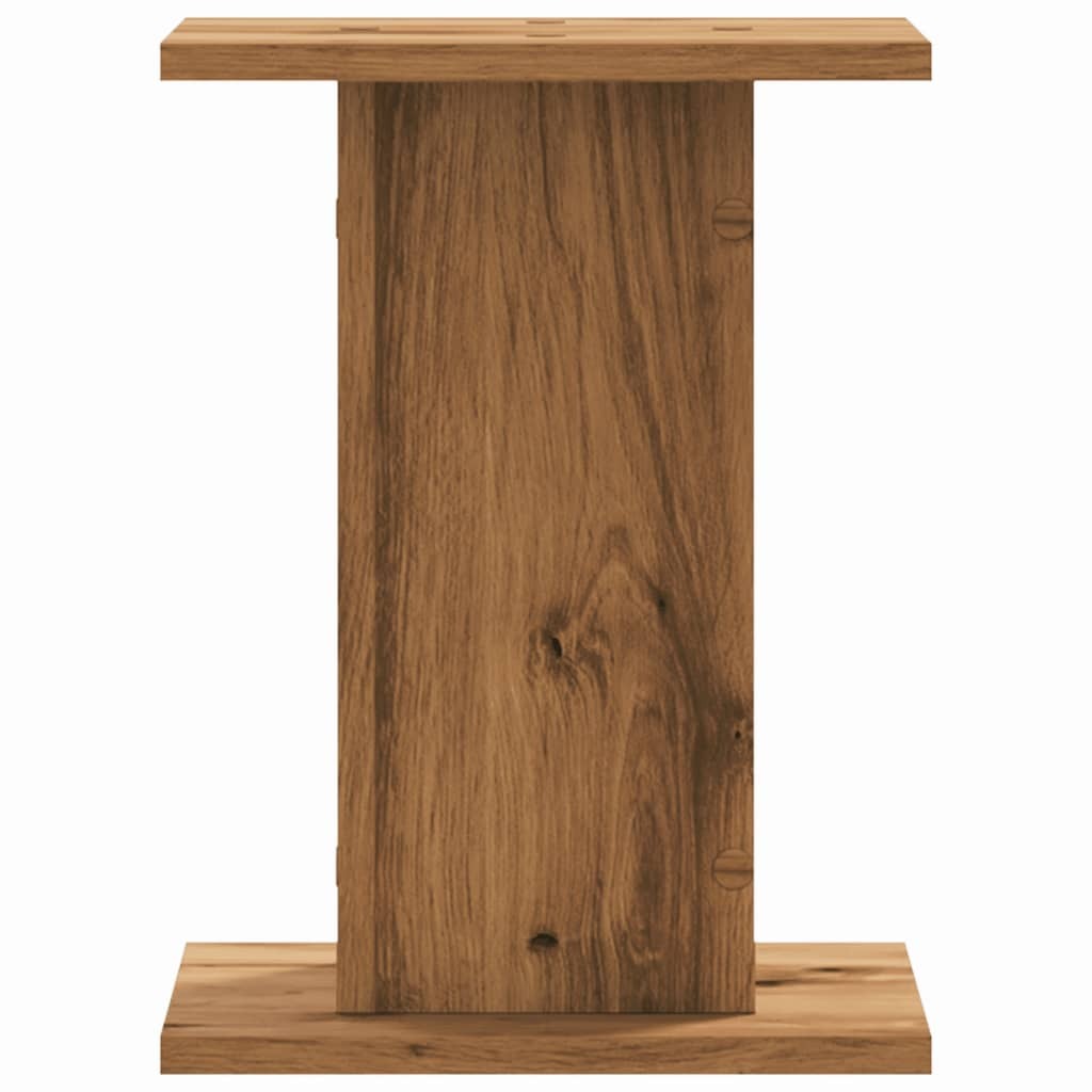 Speaker Stands 2 pcs Artisian Oak 30x30x40 cm Engineered Wood